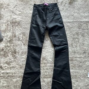 Black Flared Pants